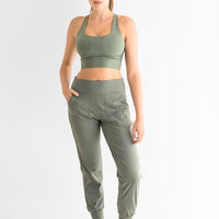 Milano Joggers - Army Green