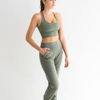 Milano Joggers - Army Green