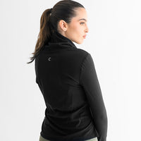 Alaska Turtleneck Long Sleeve Shirt - Black