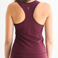 New Jersey Tank Tops - Wine Red