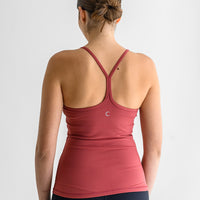 Carmel Tank Tops - Deep Crimson