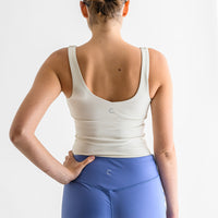 Kansas Tank Top - Creamy White