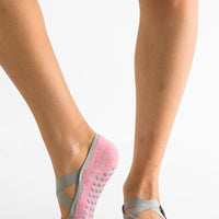 זוג גרבי פילאטיס מונעות החלקה