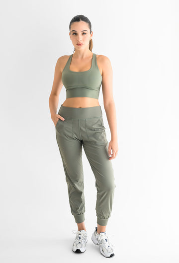 Milano Joggers - Army Green