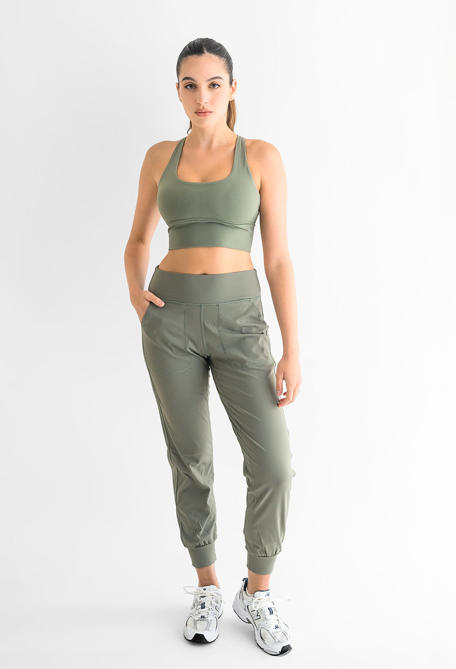 Milano Joggers - Army Green