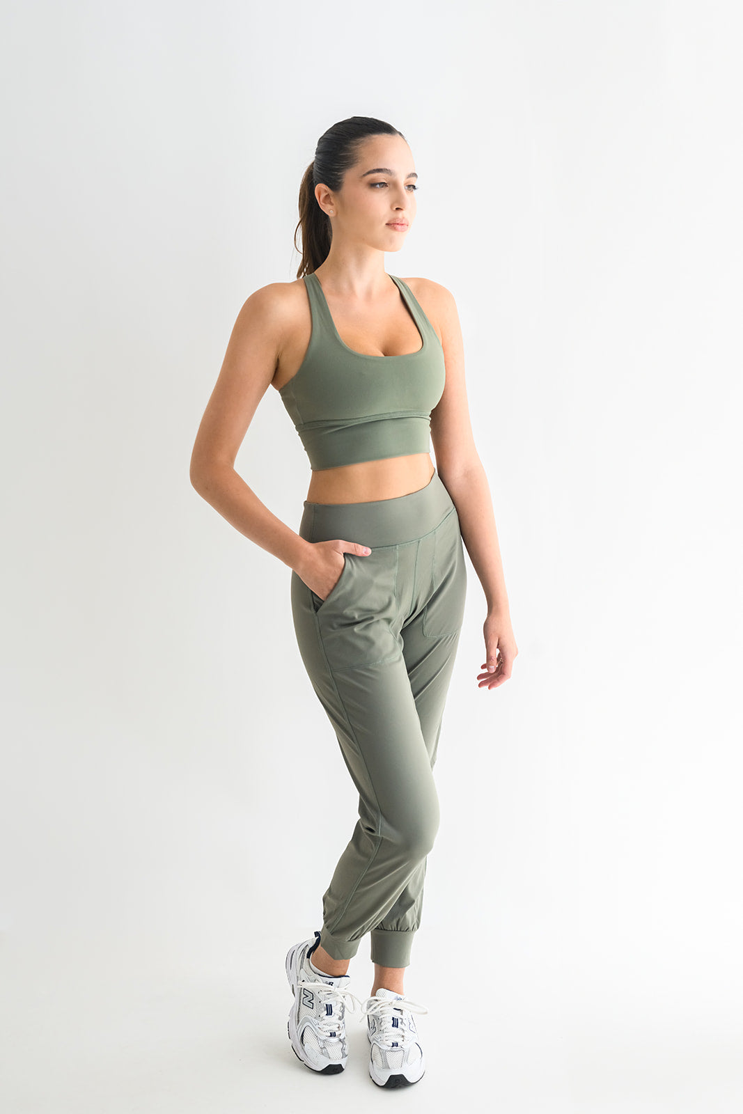 Milano Joggers - Army Green