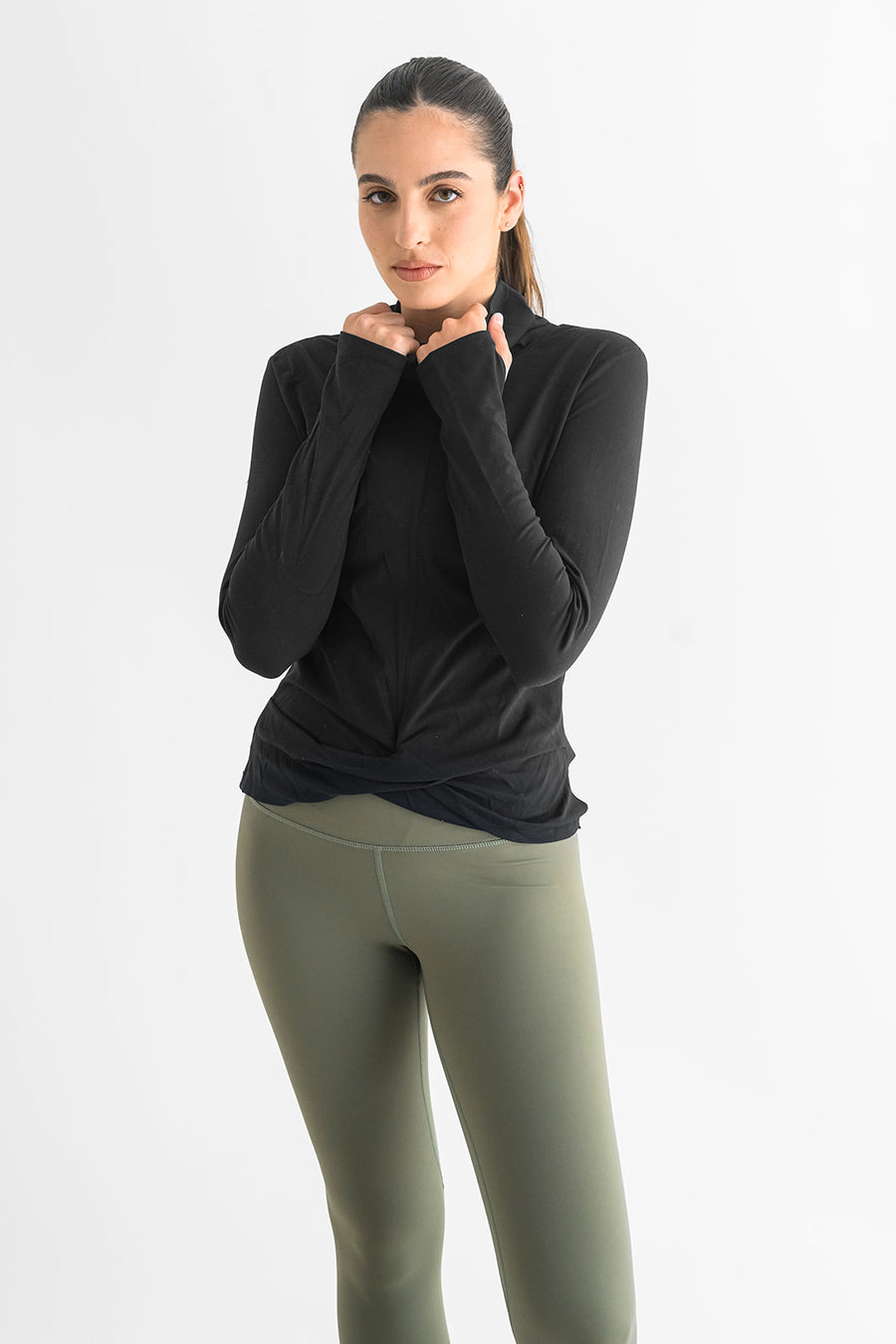 Chicago leggings - Sage Green