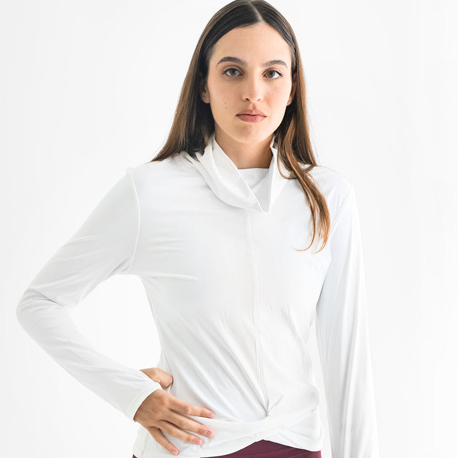 Alaska Turtleneck Long Sleeve Shirt - Black