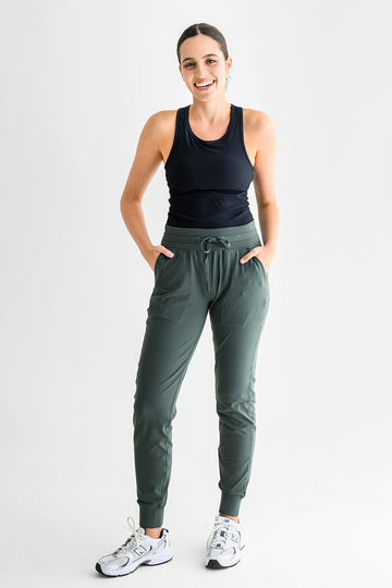 Brooklyn Joggers - Cloud Green
